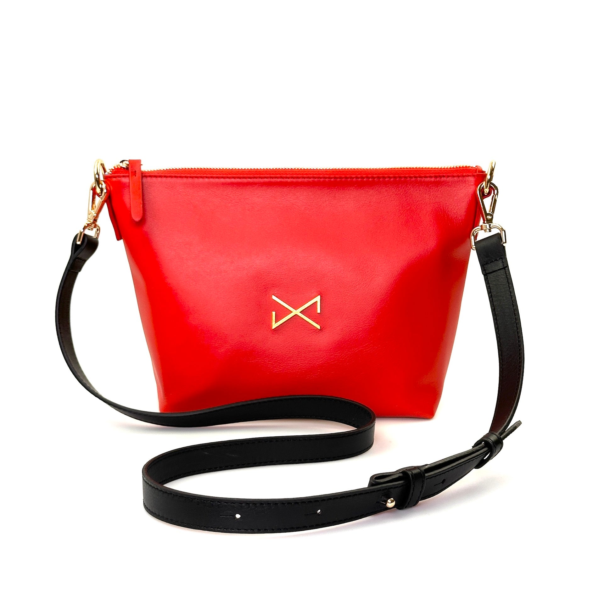Bolso piel classic mini Rojo