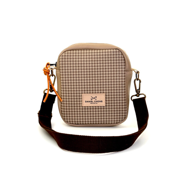 Bandolera urban box mini, Taupe.