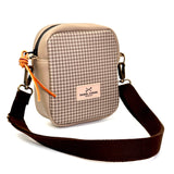 Bandolera urban box mini, Taupe.