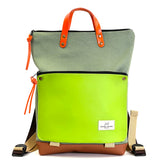 Canvas book holder backpack