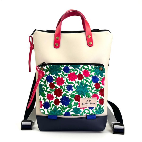 Mochila Mini Book Holder Imper. Flores limited ed.