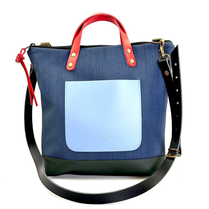 Waterproof square shoulder bag