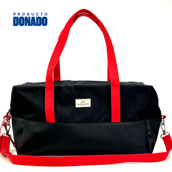 Gym Bag Negro / Rojo