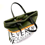 Maxi Tote "never enough"