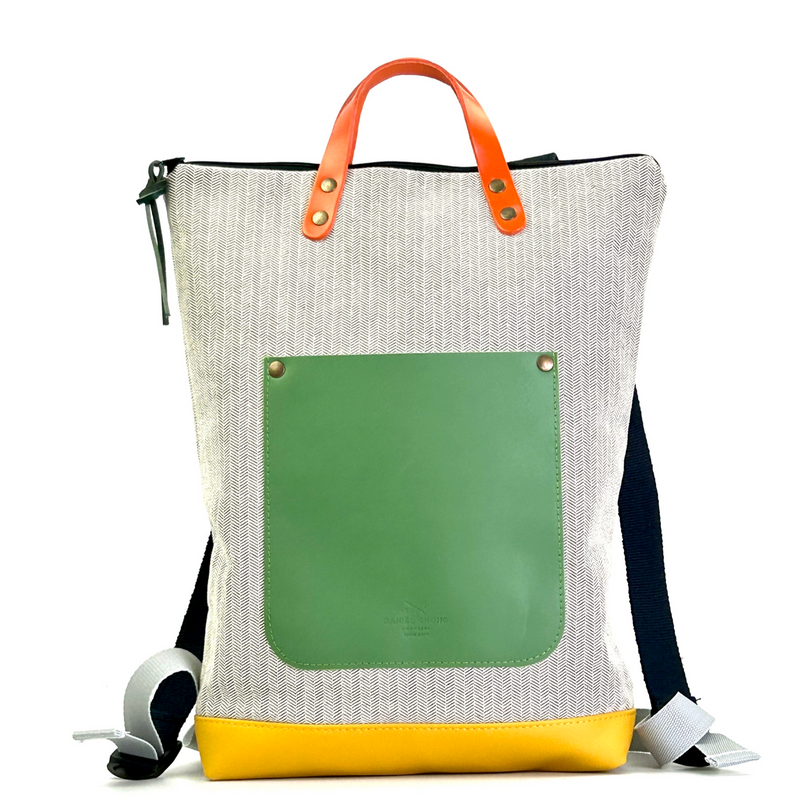 Slim waterproof backpack