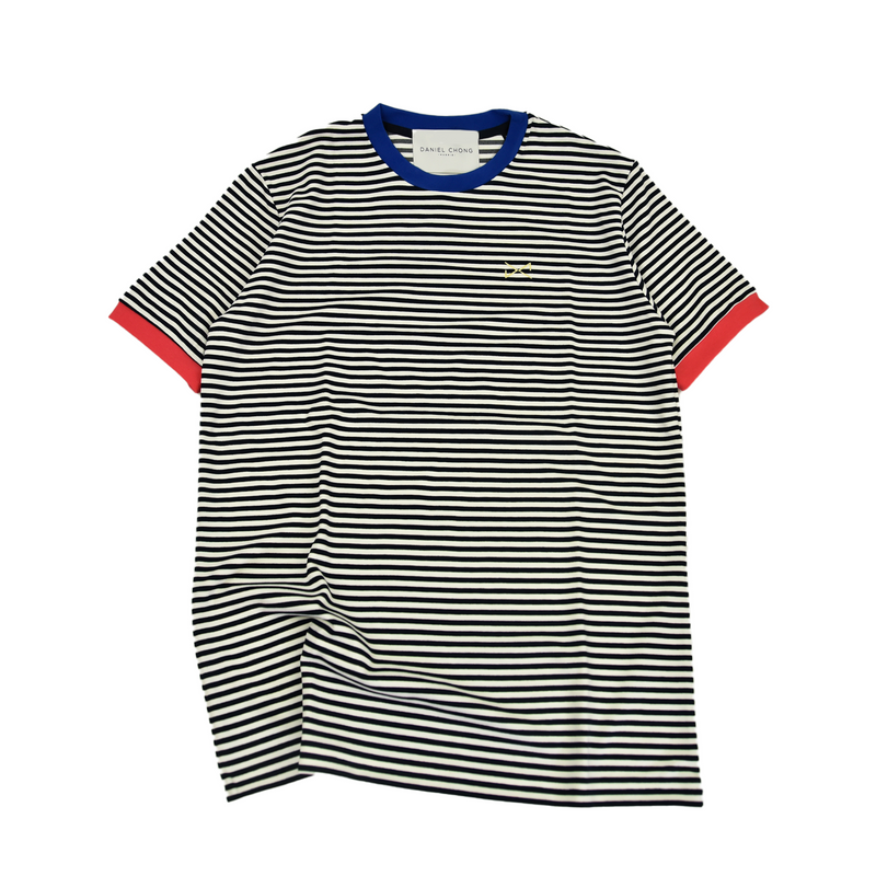 Camiseta rayas rojas y azules hotsell