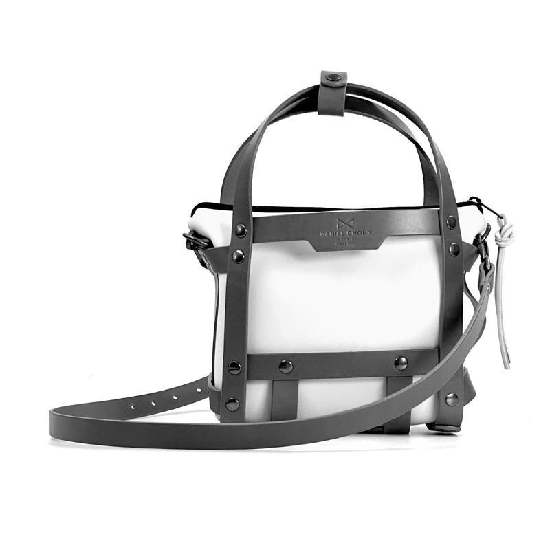 Leather harness bag