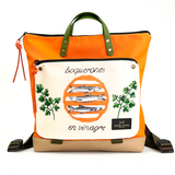 Mochila book holder cuadrada impermeable dz ¨boquerones¨