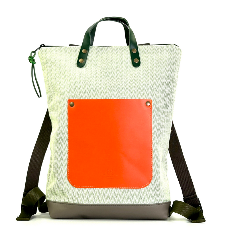 Slim waterproof backpack