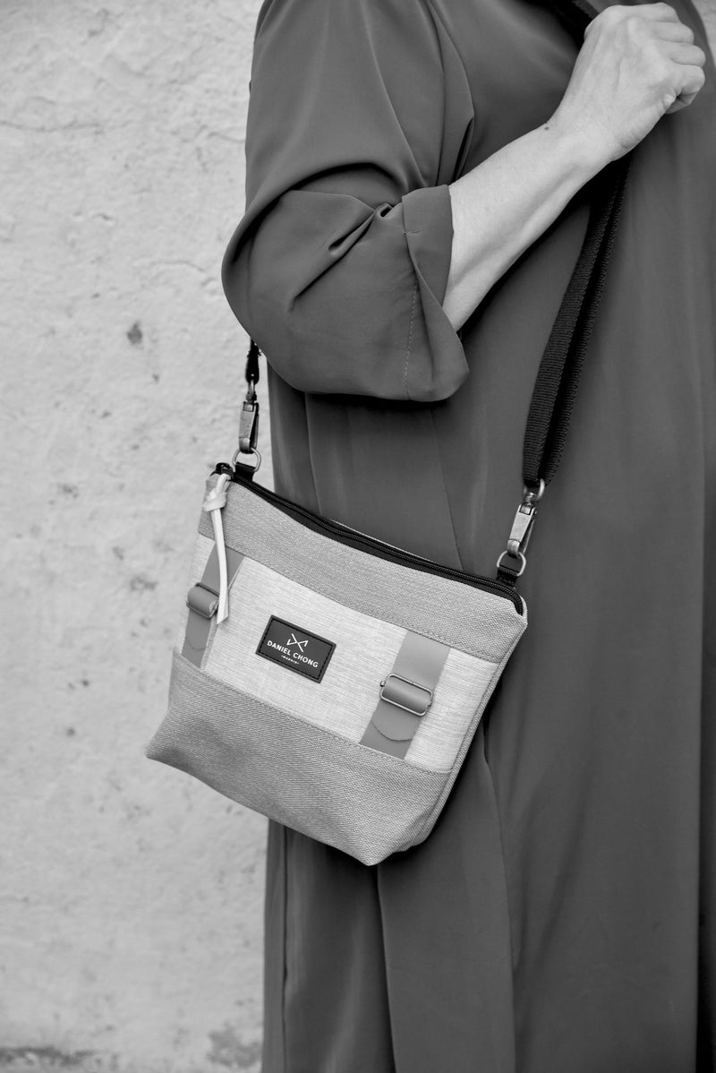 Waterproof mini square shoulder bag