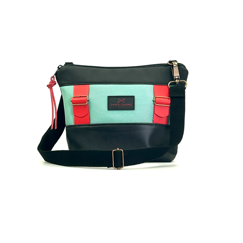 Waterproof mini square shoulder bag