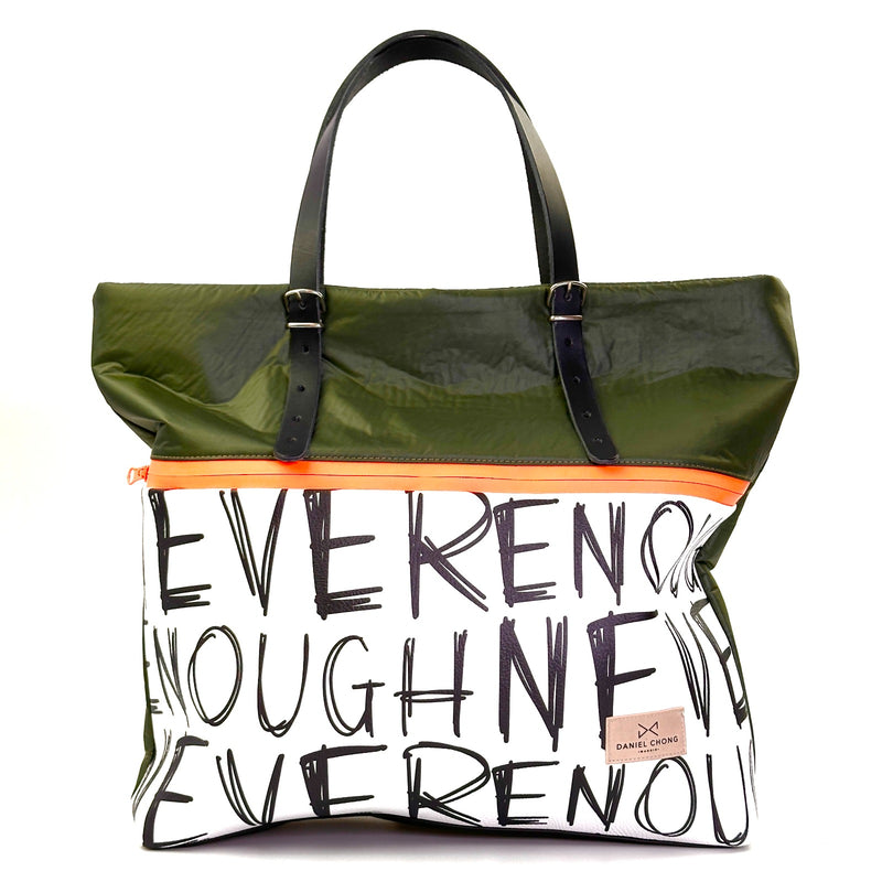 Maxi Tote "never enough"