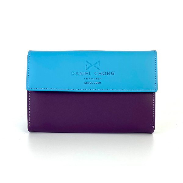 Cartera Solapa Premium de Piel para Mujer by Daniel Chong